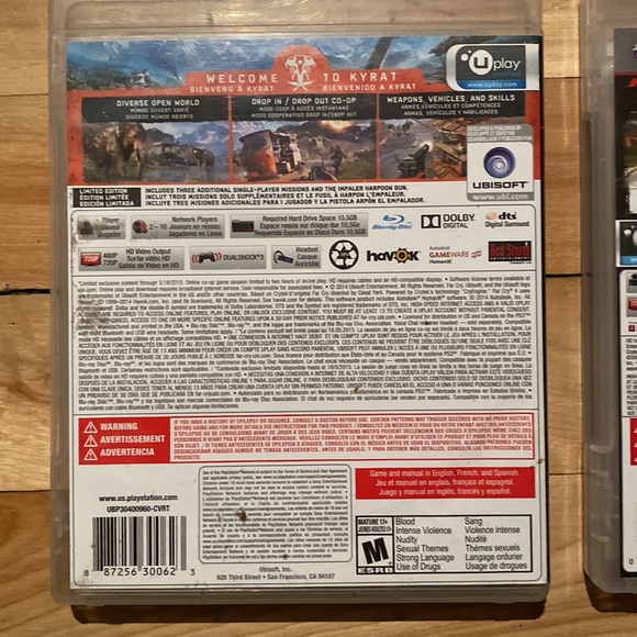 PLAYSTATION 3 - FARCRY 3 & FARCRY 4 (2 Video Games) - Picture 3 of 5